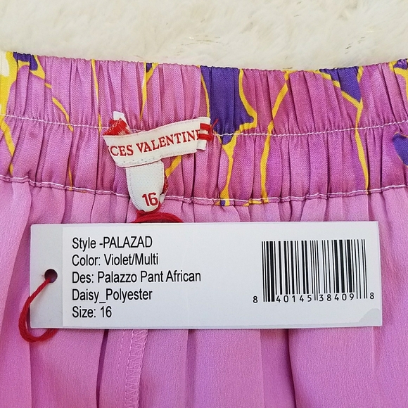 Frances Valentine Palazzo Pant in African Daisy - Picture 11 of 11